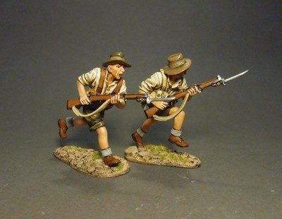 GLA-05W - Anzacs Charging - First World War - John Jenkins