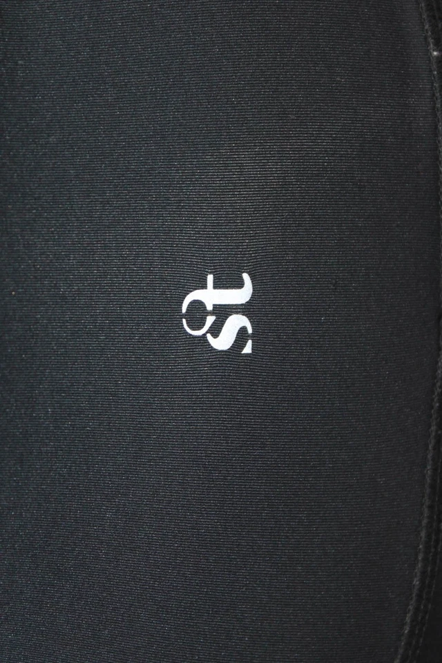 Leggings Strut This para mujer a rayas laterales negros azules talla pequeña Foto 4 de 4