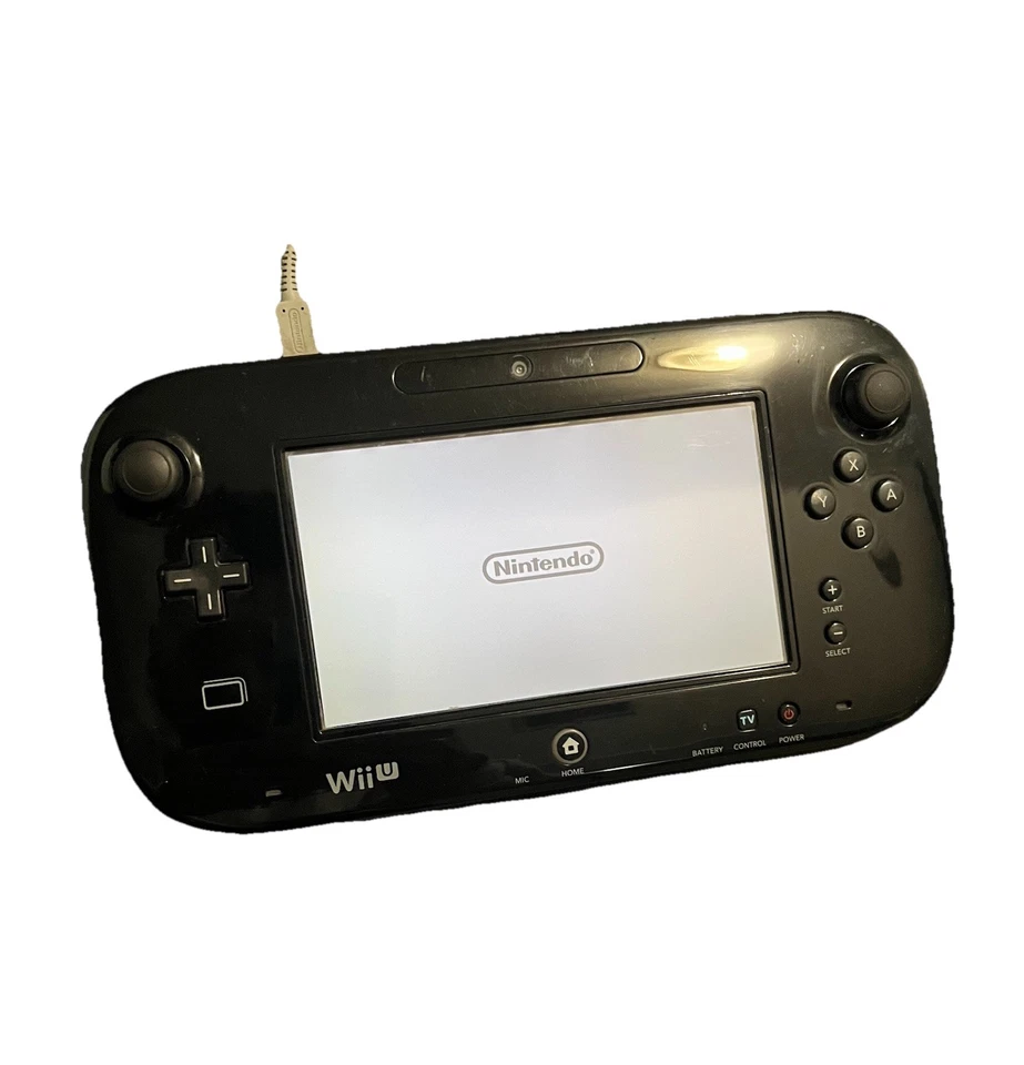 Paquete de consola Nintendo Wii U con cables Wii U GamePad y barra de sensores ¡Funciona muy bien! Foto 4 de 4