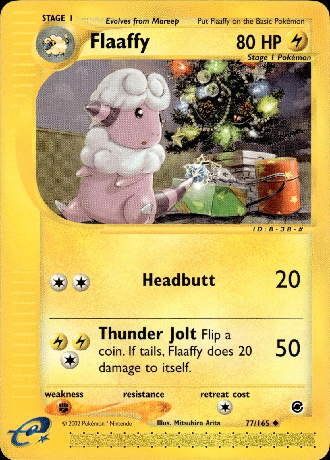 Pokemon Expedition Base Uncommon Flaaffy 77/165 - Near Mint (NM)