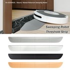 White Threshold Strip Compatible with Robot Vacuum Cleaner