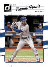 2017 Donruss #168 Devon Travis