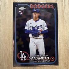 2024 Topps Chrome Update Series - YOSHINOBU YAMAMATO - Rookie Debut #USC108 (RC)