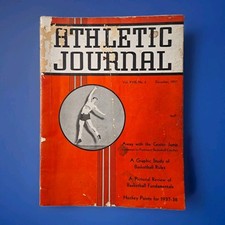 Athletic Journal Sports Magazine 1937 December Athletes