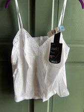 Vintage Nwt Vanity Fair White Jentell 40 Camisole New XL Wedding Top Slip Nylon