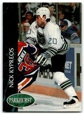 1992-93 Parkhurst Nick Kypreos Hartford Whalers #297
