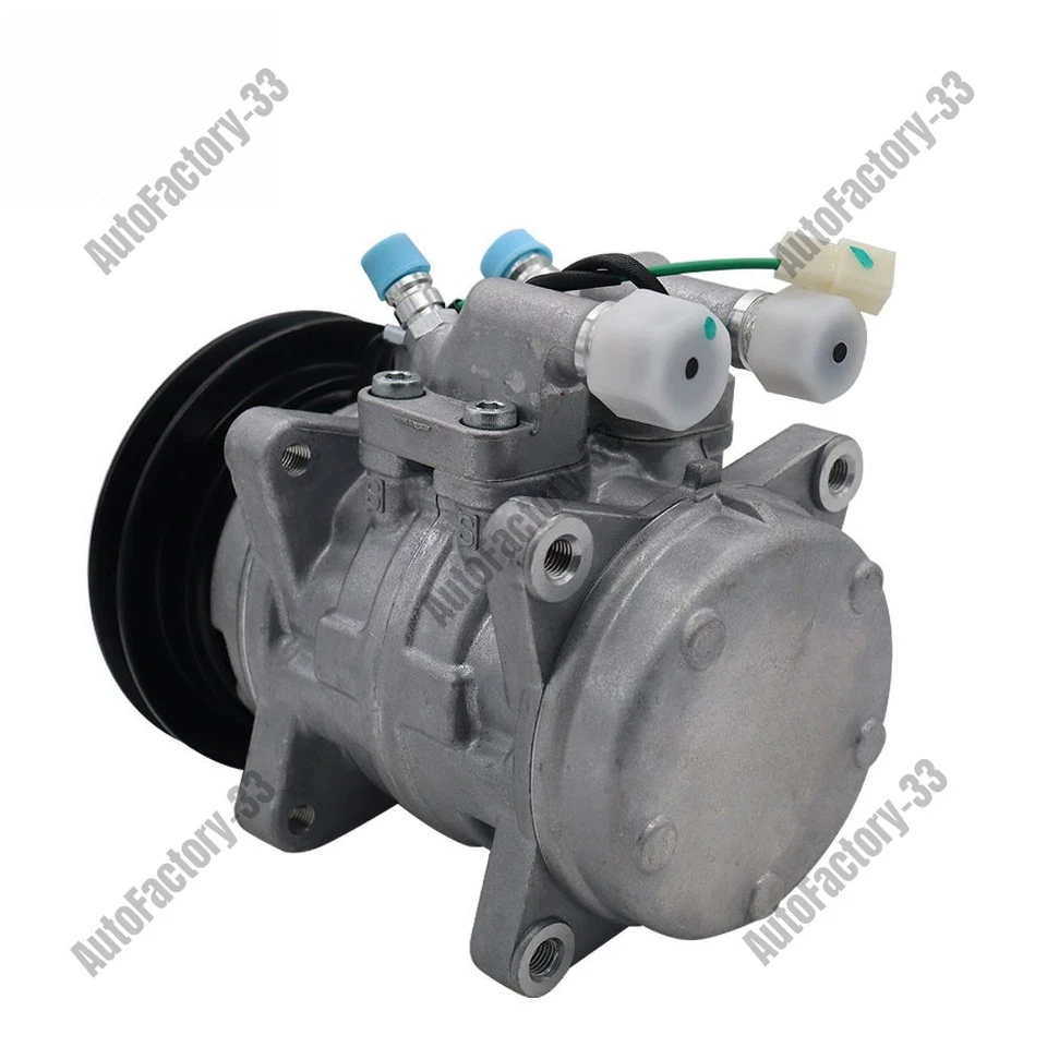 10P15 A/C Compressor DQ25897 DQ49795 forJohn Deere 1165 1170 1175 1450 1550 1570 - Image 3 of 3