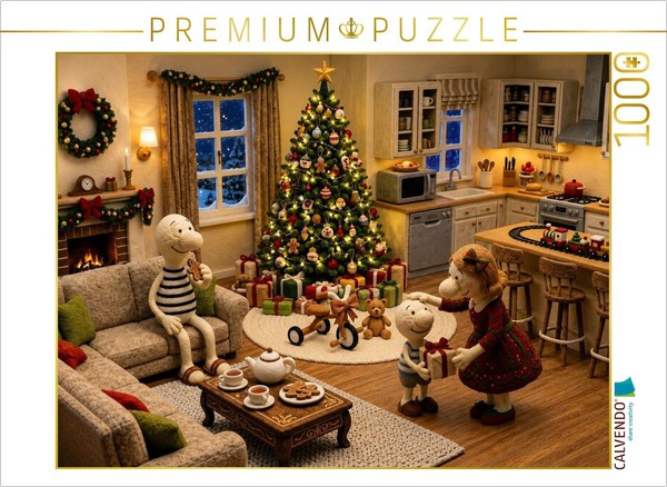 Calvendo Puzzle And Christmas Comes Around Again And Again | 1000 Pieces, Finish-image