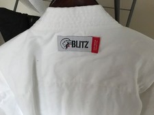 Blitz Sports Lightweight Adult Judo Suit - White Judo Uniform Gi Suit