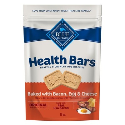 Blue Buffalo Health Bars Crunchy Dog Biscuits, 16 Ounce (Pack of 1) 