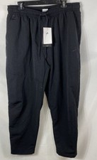 Nike Men's Black Lined Sport Essentials Taper Leg Woven Track Pants NWT Size XXL