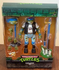 Super7 Ultimates Classic Rocker Leo Teenage Mutant Ninja Turtles Wave 10 Figure
