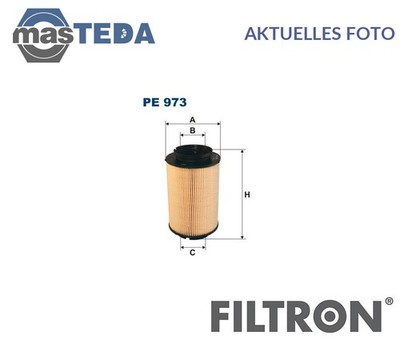 PE 973 KRAFTSTOFFFILTER FILTRON FÜR AUDI A3,8P1,8PA 77KW,100KW,103KW,125KW