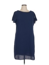 Nine West Women Blue Casual Dress 14