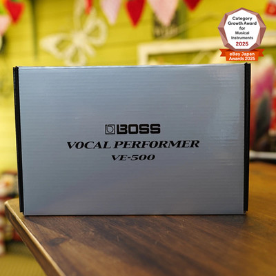 BOSS VE-500 Vocal Performer Multieffekt-Gitarre Eingangsmodus Vocoder-Funktion