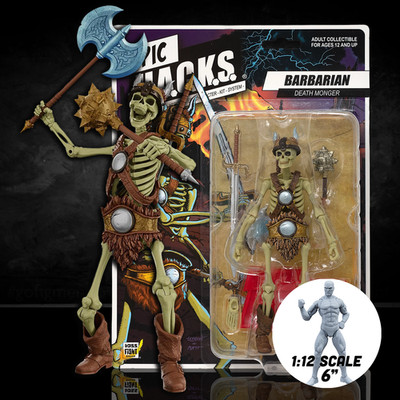 Barbarian: Death Monger (Epic H.A.C.K.S.) 6'' Action Figure   Oversized 1:12