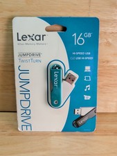 Lexar JumpDrive TwistTurn USB Flash Drive 16GB Hi-Speed USB Green