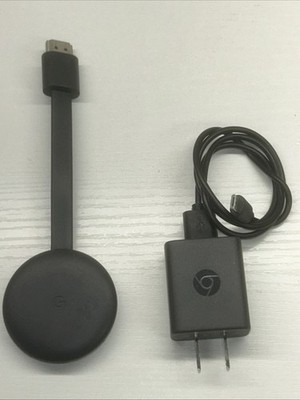 Google Chromecast NC2 6A5 2nd Gen HDMI Media Streaming Device Black
