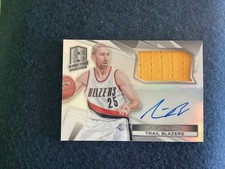 2014-15 Panini Spectra Steve Blake Autograph/Jersey #96/125 Portland