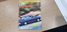 WHEELS MAGAZINE MAY 1966 NEW VALIANT VC , CHEVROLET IMPALA , VOLKSWAGEN 1600 TL