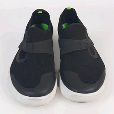 Oofos OOmg Men's 11.5 Low Mesh Slip On Shoes Black Recovery Comfort