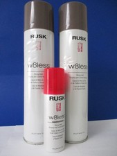 Rusk W8Less Strong Hold Hairspray 2 x 10 oz  1.5 oz dented Pack of 3