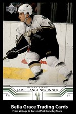 2001-02 Upper Deck Jamie Langenbrunner #58 Dallas Stars