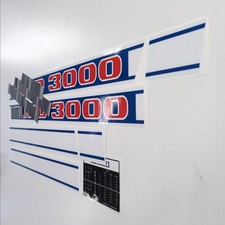 Replacement Decal Set Fits Ford 3000 1968 Tractor Aftermarket Sticker
