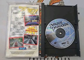 Panzer Dragoon (Sega Saturn, 1995) Authentic CIB Complete w/ Manual + Reg Card 