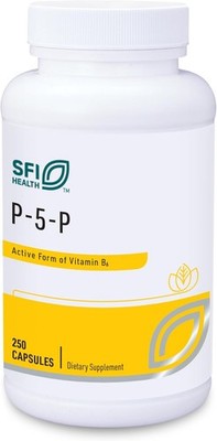 Klaire Labs SFI Health P-5-P - 30 Milligrams of Bioactive Vitamin B6 Pyridoxal