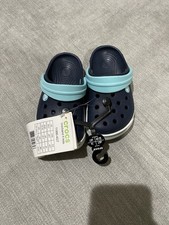 Crocs Classic Slip-On Clogs Babies and Toddlers Size C6 7 Navy Blue Brand New