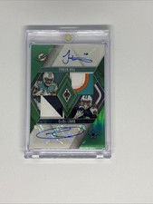 2023 Panini Phoenix Tyreek Hill/ CeeDee Lamb Dual Patch Autographs Green /25