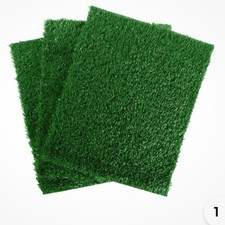 Artificial Grass Puppy Pee Pad for Dogs and Small Pets - 16x20 Reusable 3-Layer