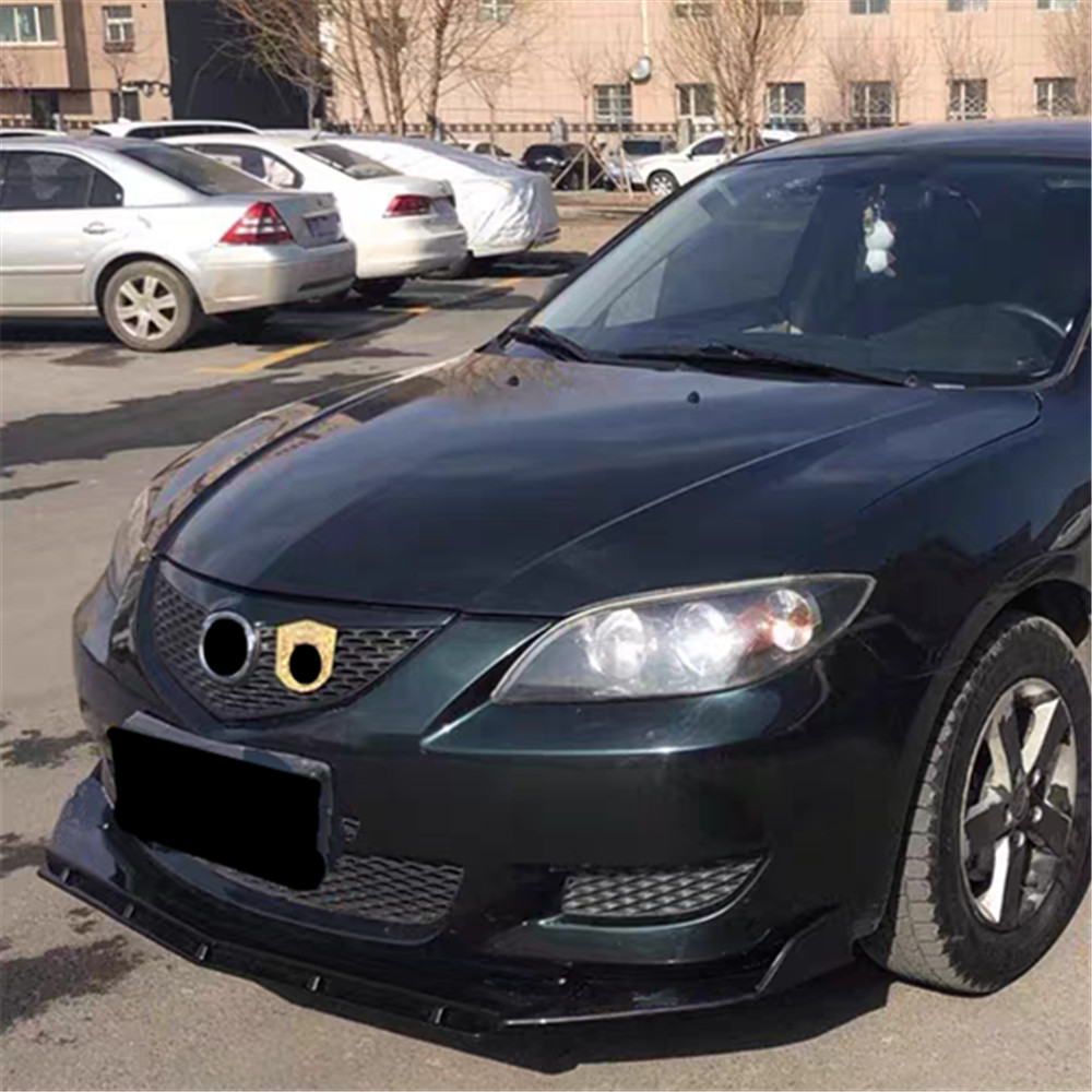 Universal Black Fit For 2017-2022 Acura NSX Front Bumper Splitter Spoiler Lip