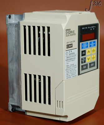 サンプル 3476 OMRON SYSDRIVE 3G3XV INVERTER 3G3XV-A2002 | eBay