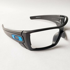 Oakley Batwolf Matte Black Replacement Frame Only Blue Icons OO9101