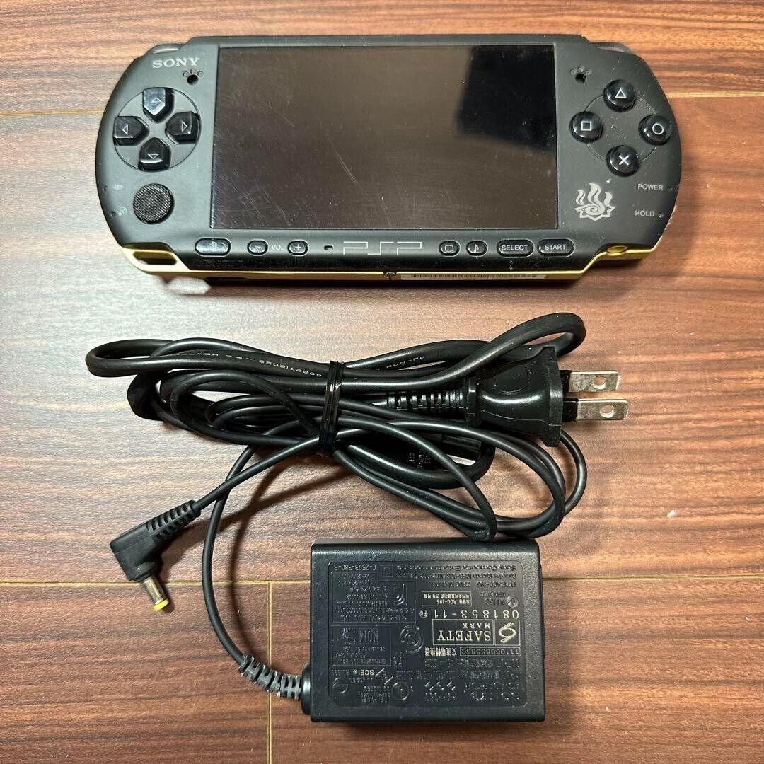☆未使用☆極美品 PSPモンスターハンターポータブル 3rd  3000MHB) 極美品】SONY PSP-3000 MHB ハンターズモデル