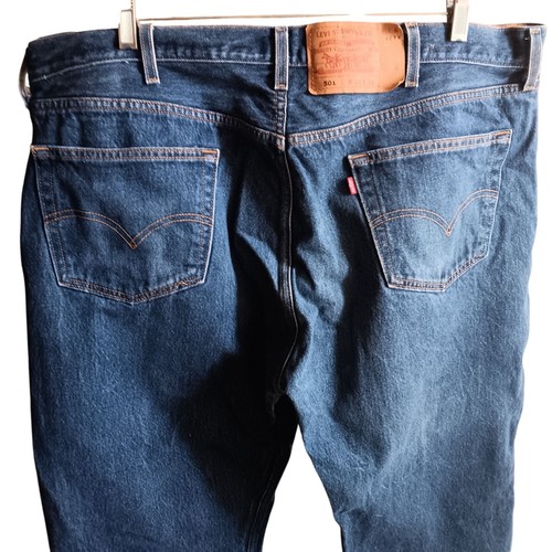 44x34 Etikett Vintage Herren Levi's 501 Jeans 42x32 90er Buttonfly Perfect Fade Denim - Bild 5 von 8