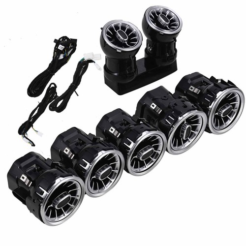 Luz de ambiente LED Air Vent de 3 colores para Mercedes Benz GLC X253 C W205 C205 A205 - Imagen 3 de 15