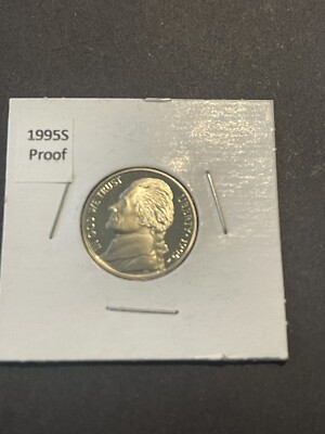 1995-S Gem 5C Proof Jefferson Nickel Cameo X1068