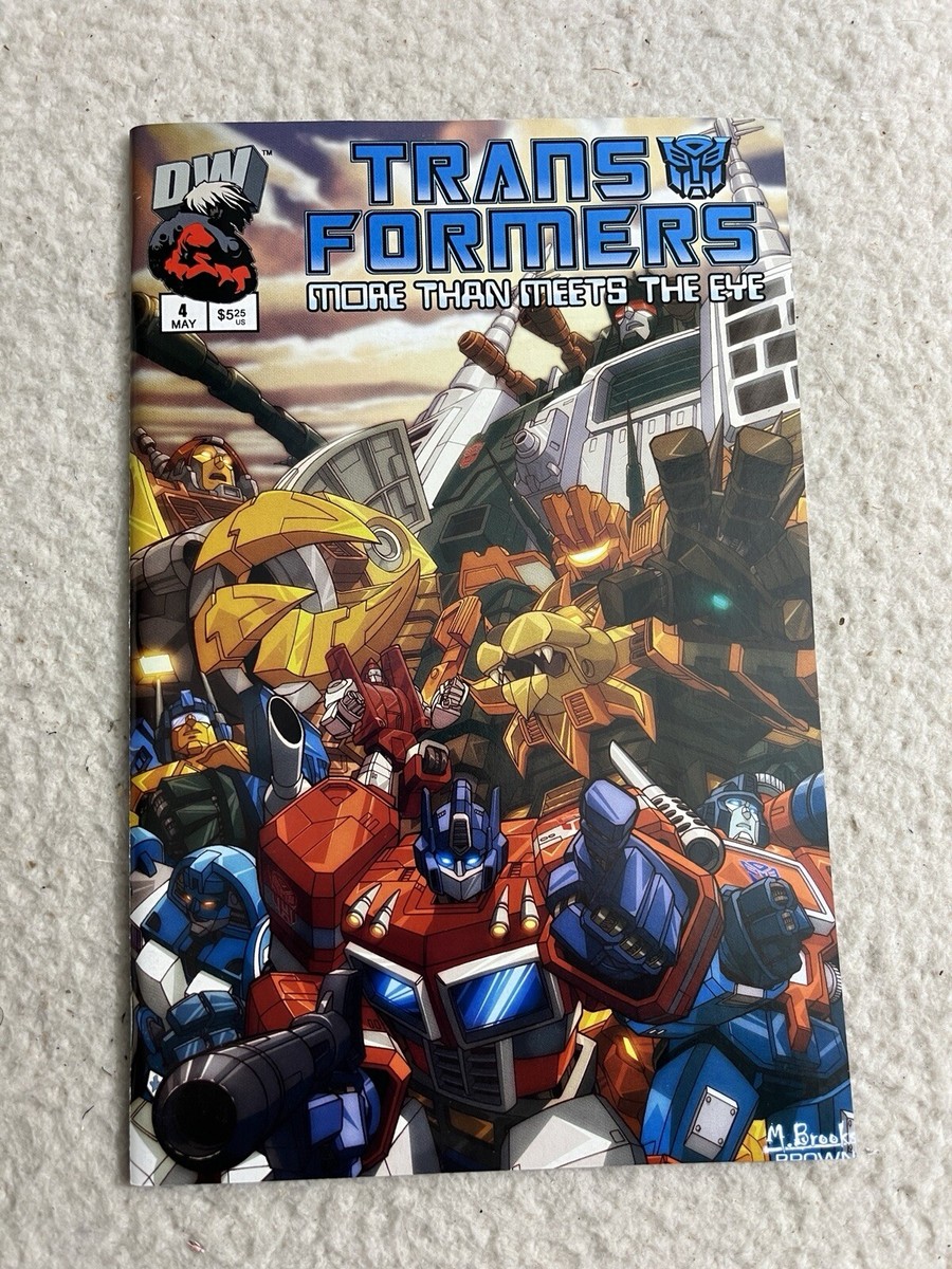 アメコミ transformers more than meets the eye 4 Transformers More Than Meets the Eye #4 - Transformers Comics