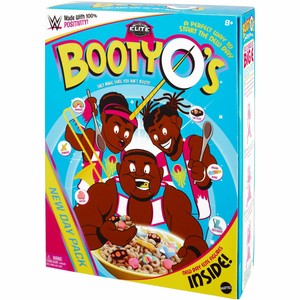 Booty-O's Collectable Cereal box &amp; figures The New Day WWE Kofi Big E  Mattel | eBay