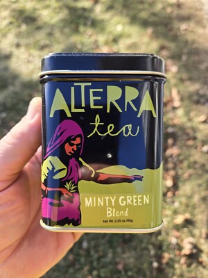 Vintage Tin Unopened ALTERRA tea (Coffee Roasters) Milwaukee, WI now Colectivo