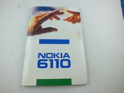 Original Nokia 6110 Bedienungsanleitung Deutsch Anleitung Handy Benutzerhandbuch