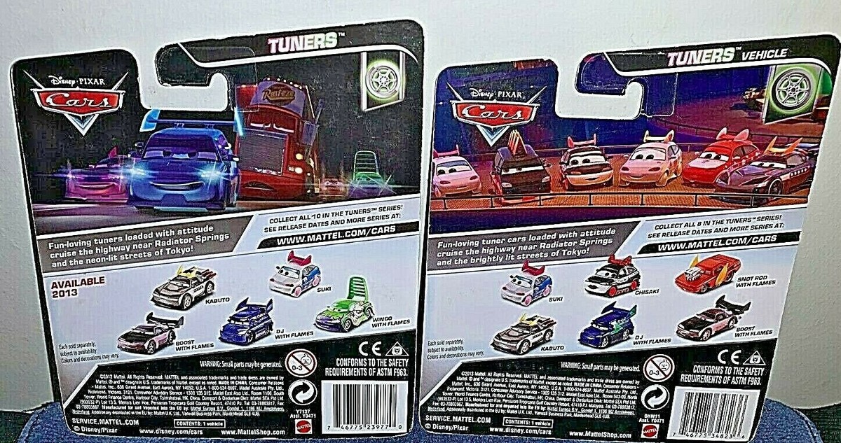 Disney - じゃっきぃ 10台 DISNEY PIXAR CARS TUNERS SERIES 2013 SUKI #1/10 & 2012