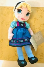 NEW With TAG Disney Store Animators' Collection ELSA plush doll 13" FROZEN