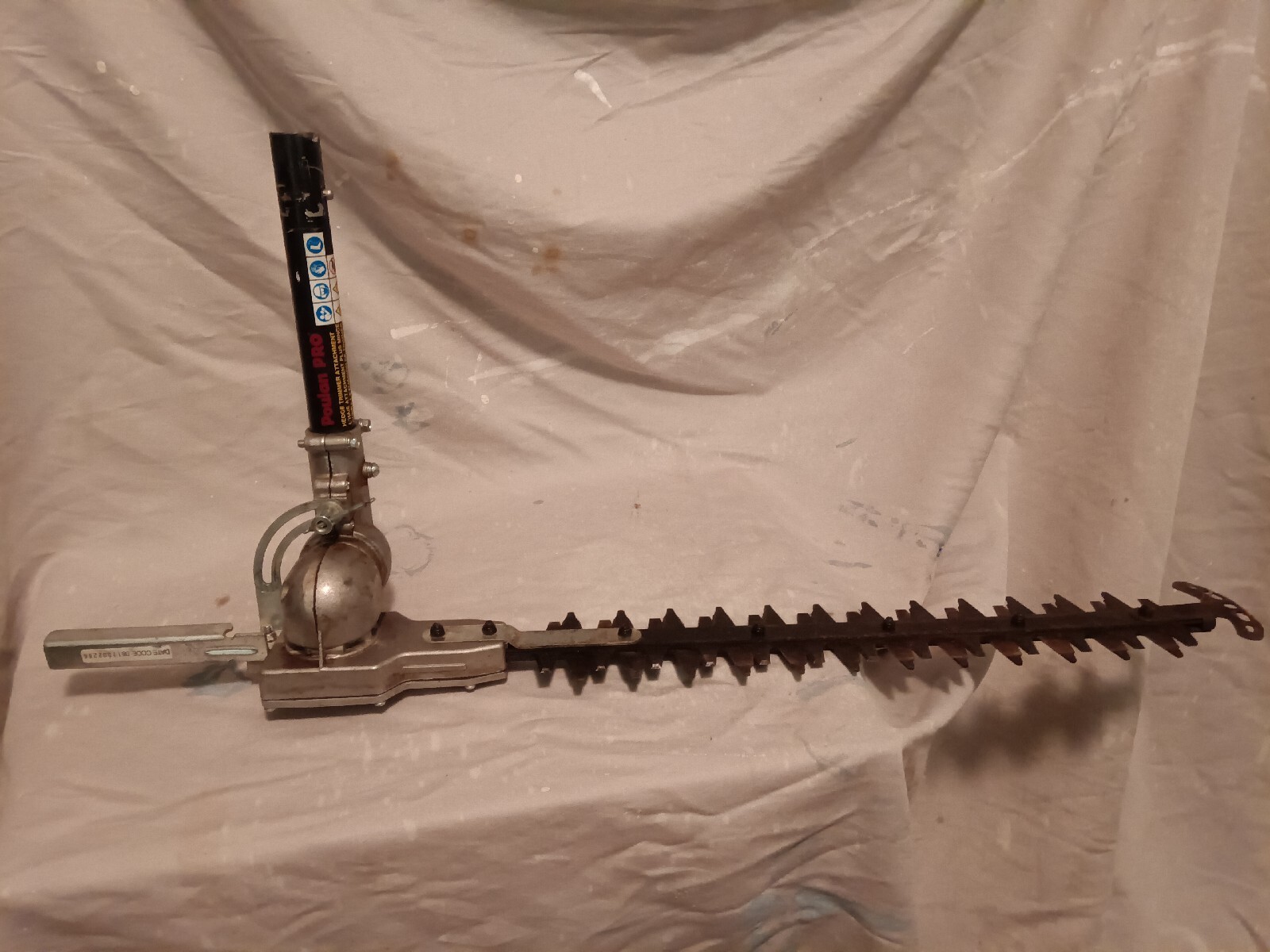 Poulan Trimmer Attachment Articulating Durable Dual Action Blades Hedge Trimmer 