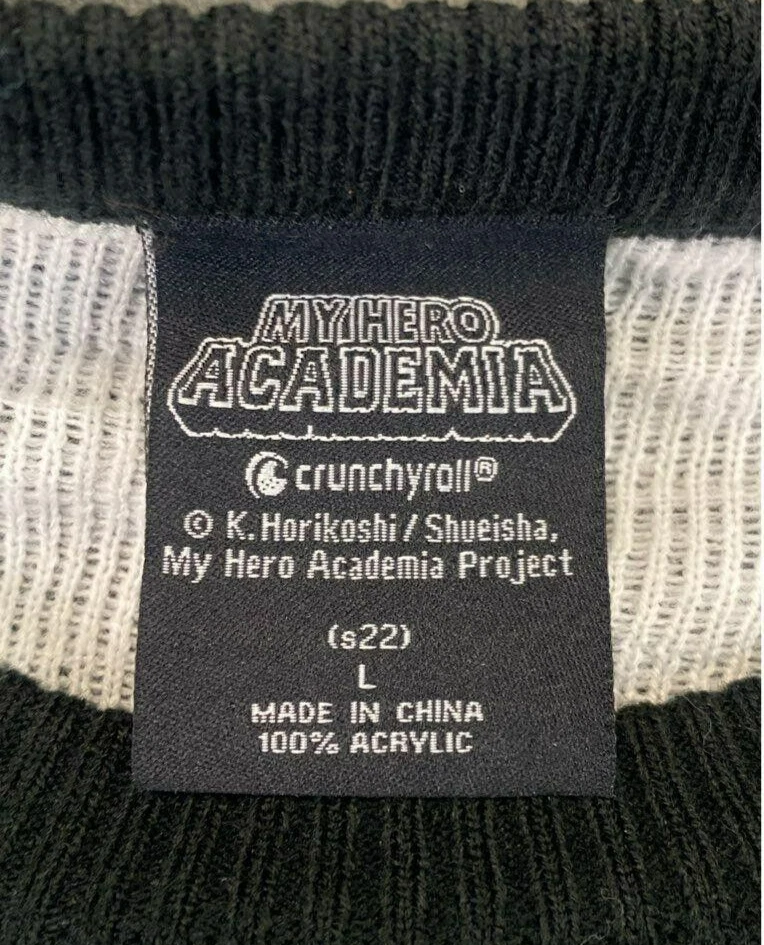 Hero Anime Deku Ugly Christmas Sweater Size L