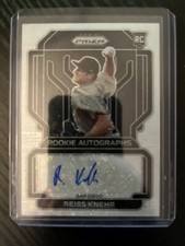 Reiss Knehr 2022 Panini Prizm White Donut Prizm Rookie Auto #’d/5 RA-RK Padres