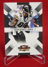 Marcedes Lewis Threads Football Card NFL 2009 Donruss #46 Mint